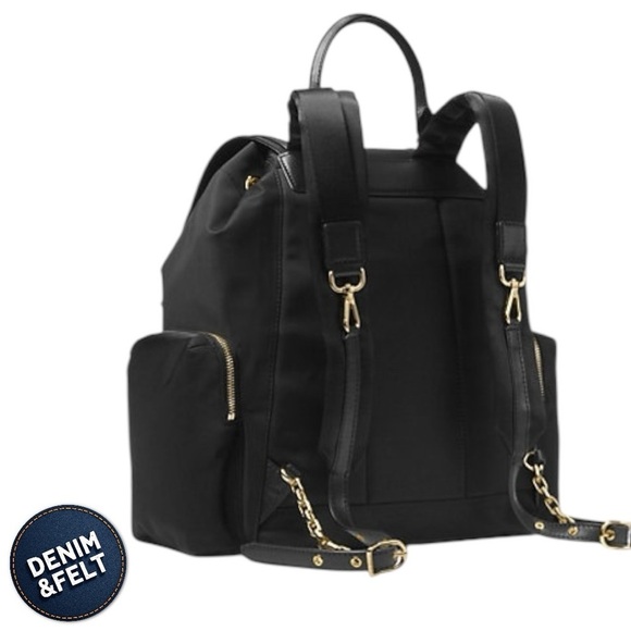 Michael Kors Dark Navy Blue Unisex Mott Large Nylon Baby Diaper Backpack | EUC? main image 13
